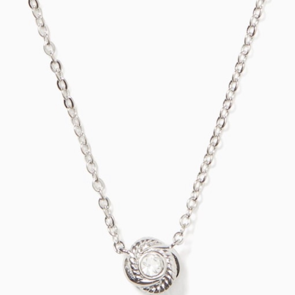 *NWT* Kate Spade Infinity And Beyond Knot Pendant Necklace